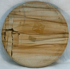 Picture Jasper Stone Vase / Bowl Display Stand