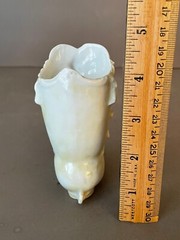 VINTAGE GERMANY 39 MARKED VICTORIAN EDWARDIAN PORCELAIN SHOE BOOT LUSTREWARE