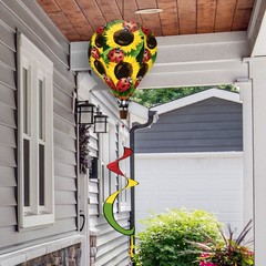 Briarwood Lane Spring Ladybugs & Sunflowers Hot Air Balloon Spinner 54×12
