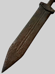200 BC Ancient Roman Combat Gladius Legionary Battle Sword Pugio Fight Weapon