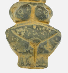 Ancient Mother Goddess Near East Idol Stone Figure Fertility Idol 2000 BC