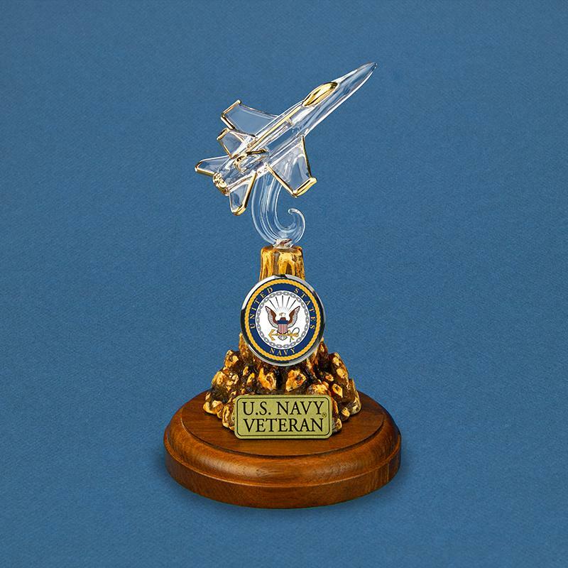 Glass Baron U.S. Navy Veteran F-18 Jet MP2N-418-7V