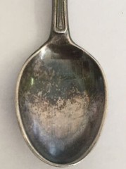 Vintage Souvenir Spoon Collectible Unknown Logo TH Marthinsen Norway 5.3/8”