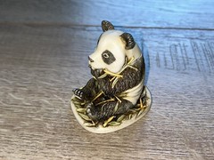 Vintage Harmony Kingdom Bamboozled Panda Trinket Box United Kingdom