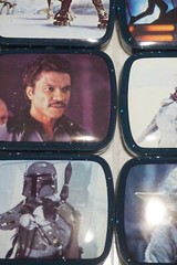 Vintage Star Wars Empire Strikes Back Micro Tins 1980 W/ 72 Tins Store Display