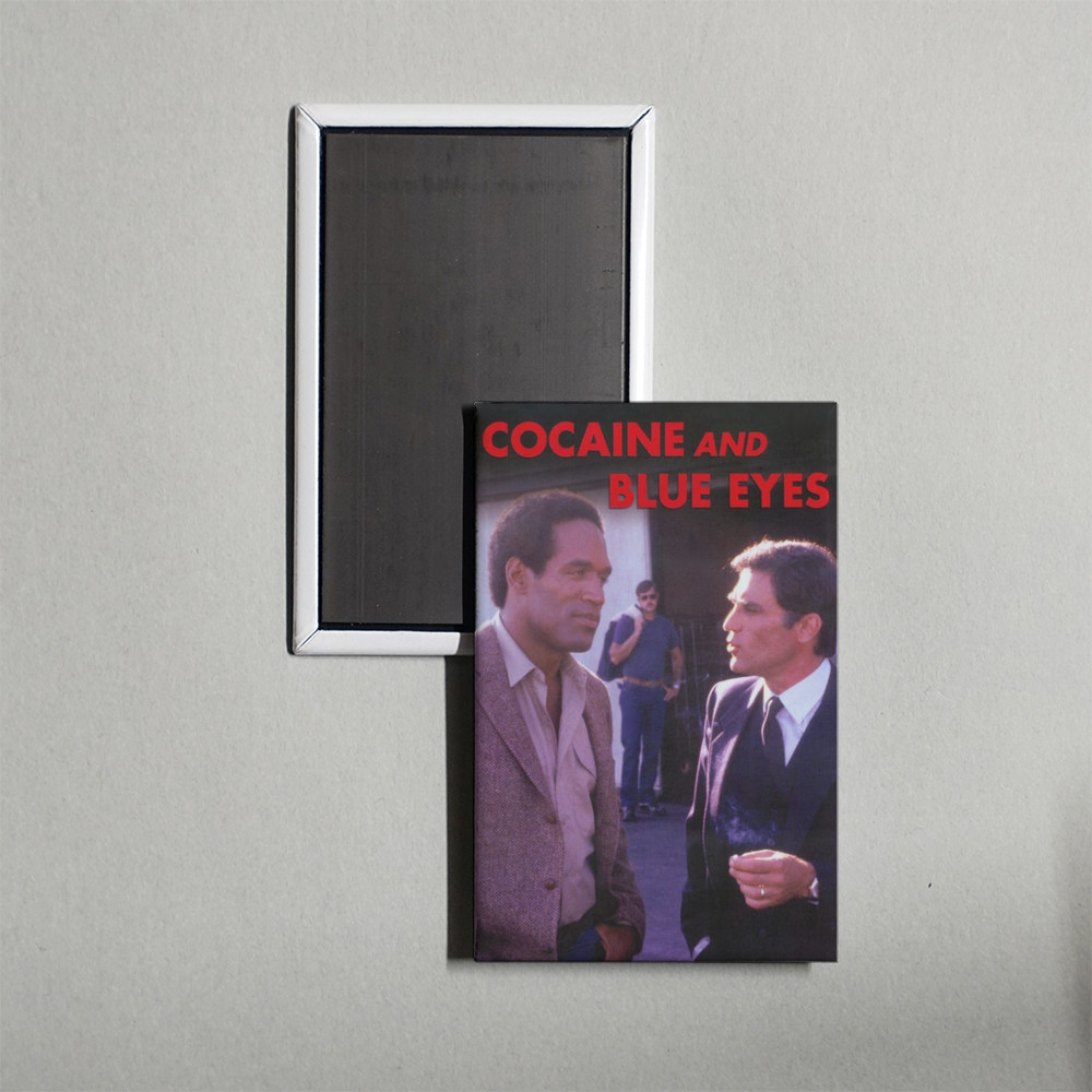 Cocaine and Blue Eyes Mini Movie Poster Fridge Locker Magnet