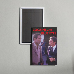Cocaine and Blue Eyes Mini Movie Poster Fridge Locker Magnet