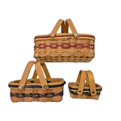 Boyds Bear Collection Aunt Mamie’s Bread Baskets Small Medium Large