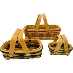 Boyds Bear Collection Aunt Mamie’s Bread Baskets Small Medium Large