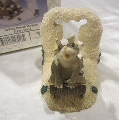 Charming Tails Dashing Through The Snow Item 87/624 Original Box & Packaging