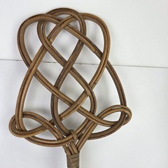 Vintage Rattan Carpet Beater – Edwardian – 28″ Long – Very Good Condition