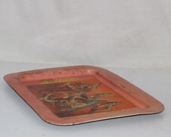 Old Iron Tray Village Women’s Talking Litho Print Home Wall Decor