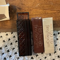 Avon 1983 Vintage Chic Tortoise Tone Gum Holder & Fancy Flavored Gums Brand New