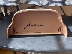 Home Interiors Gothic Arch Mirror With Shelf Made In USA