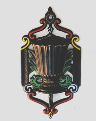 Wilton Match Safe Open Cast Iron Fluted Urn Style Matchstick Holder Patio Hearth