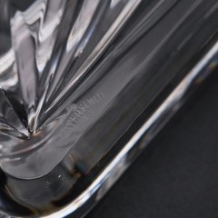 Waterford Crystal Lyndon Pen Tray Cut Glass Desk Accessory Ireland sticker & Box