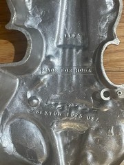 Sexton Co. USA Metal Violin Mandolin 1975 VTG Music Wall Decor Made in USA