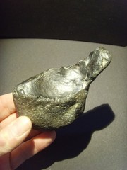 Lower Paleolithic – Fine Acheulean nosed scraper/ chopper. c.450,000 BP.