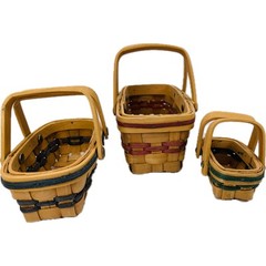 Boyds Bear Collection Aunt Mamie’s Bread Baskets Small Medium Large