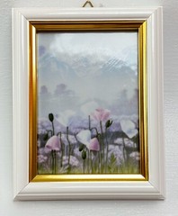 2 Signed Vintage Porsgrunds MiniBilder Handverks Studio Norway Porcelain Wall