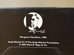 1980 ANDY WARHOL Margaret Hamilton Witch Gift Bag, Warhol Foundation, 2004 NOS