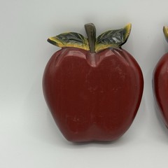 Vintage Apple Kitchen Decor Lot Home Interiors Wall Plaques Shelf Butter Churn