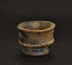 Tyrona Tairona Colombia Pre Columbian Ceramic Clay Tiny Bowl 200BCE-1600CE