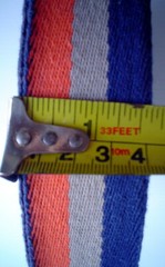 ONE VINTAGE COTTON BELT ROLL ***** UN ANCIEN ROULEAU DE CEINTURE DE COTON