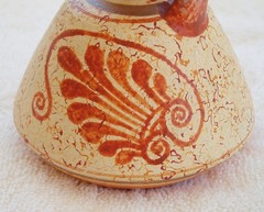 MK Aohnai Greek Pottery Museum Copy Small Ancient Greek Oinochoe Wine Pitcher
