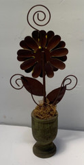 Sunflower Note/Photo Holder approx 9″ tall