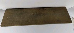 Wood Decorative Fishing Shelf Trout Rustic Lake Cabin Cottage Fathers Day 1980s