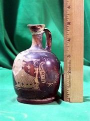 Ancient Greek Apulian Oinochoe – ca 300 BC – Beautiful!