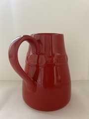 Longaberger Red Pitcher