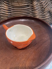 Hummel Goebel West Germany Orange Fish Salt Dish Jam Condiment Dish S1 Goldfish
