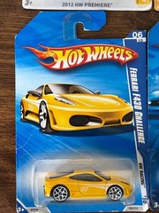Hot Wheels Ferrari 4-Car Set Ferrari 458 Spider 250 GTO F430 Challenge Spider