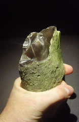 Lower Paleolithic – Large Acheulean oblique scraper. c.450,000 BP.