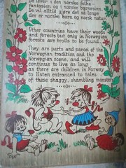 Trolls In Norway Vtg Wall Hanging Decor Made in Norway