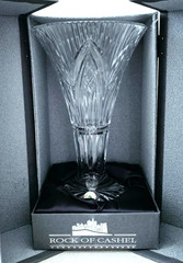 Waterford Rock of Cashel Vase Romance of Ireland Collection in Presentation Box