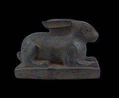 Rare Ancient Egyptian Antiquities Statues of Rabbit Pharaonic Egypt Unique BC
