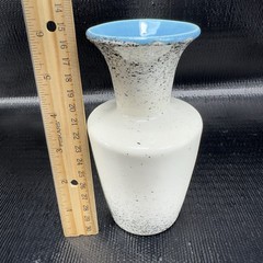 Loma of Arizona Pottery Southwestern Vase Vessel Blue Bird Pottery Stoneware VTG