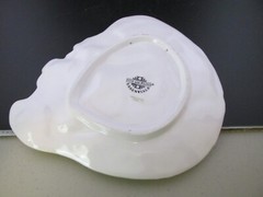 Easter Fitz & Floyd Ceramic Dish Bunny Rabbit Hearts Spring Easter Egg