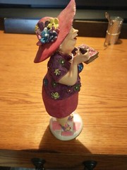 Foxy Ladies MABEL Bobblehead Figurine “IT’S MY BODY & I”LL EAT WHAT I WANT TO”