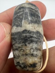 Ancient Central Asian Granite Gneiss Stone Dogon Tribal Beads Found Afghanistan