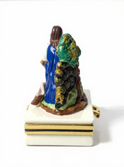 Henri d’Arceau Limoges Garden Gethsemane Life Christ Ltd Ed Box 2009 #A6742