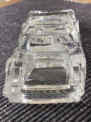 Ferrari 328 308 GTS GTB Glass Lead Crystal Detailed Model Paper Weight 6.5” Long