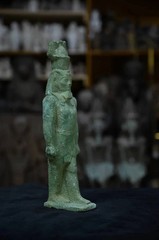 Authentic Bronze statue Ancient Egyptian Antiquities king Ramses Egypt 1213 BC