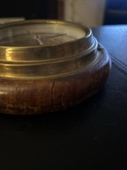Antique Wooden and Brass Nautical Compass Handicraft Antique Decorative Item