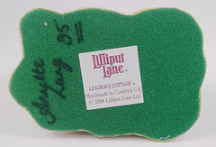 Lilliput Lane “Leagrave Cottage”, Cumbria, United Kingdom. 1994. Signed.