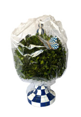 MacKenzie-Childs Royal Check Real Tree Architect’s Centerpiece Medium New, Box