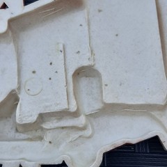Vintage 1975 HOMCO Plastic Wall Plaques Red Barn And Farmhouse Kitchen Wall Art